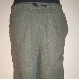 Zara Man Linen Capri Shorts